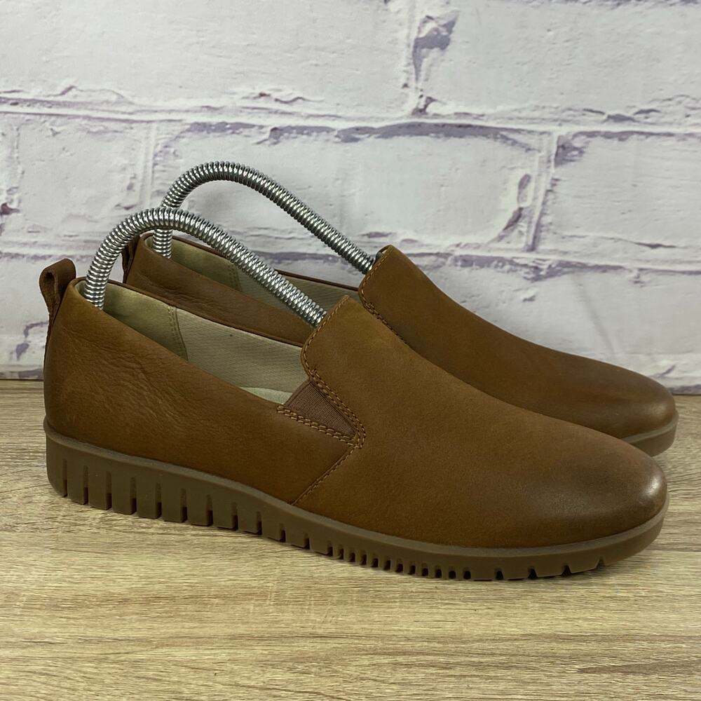 Dansko Linley Loafers - Burnished Brown Leather